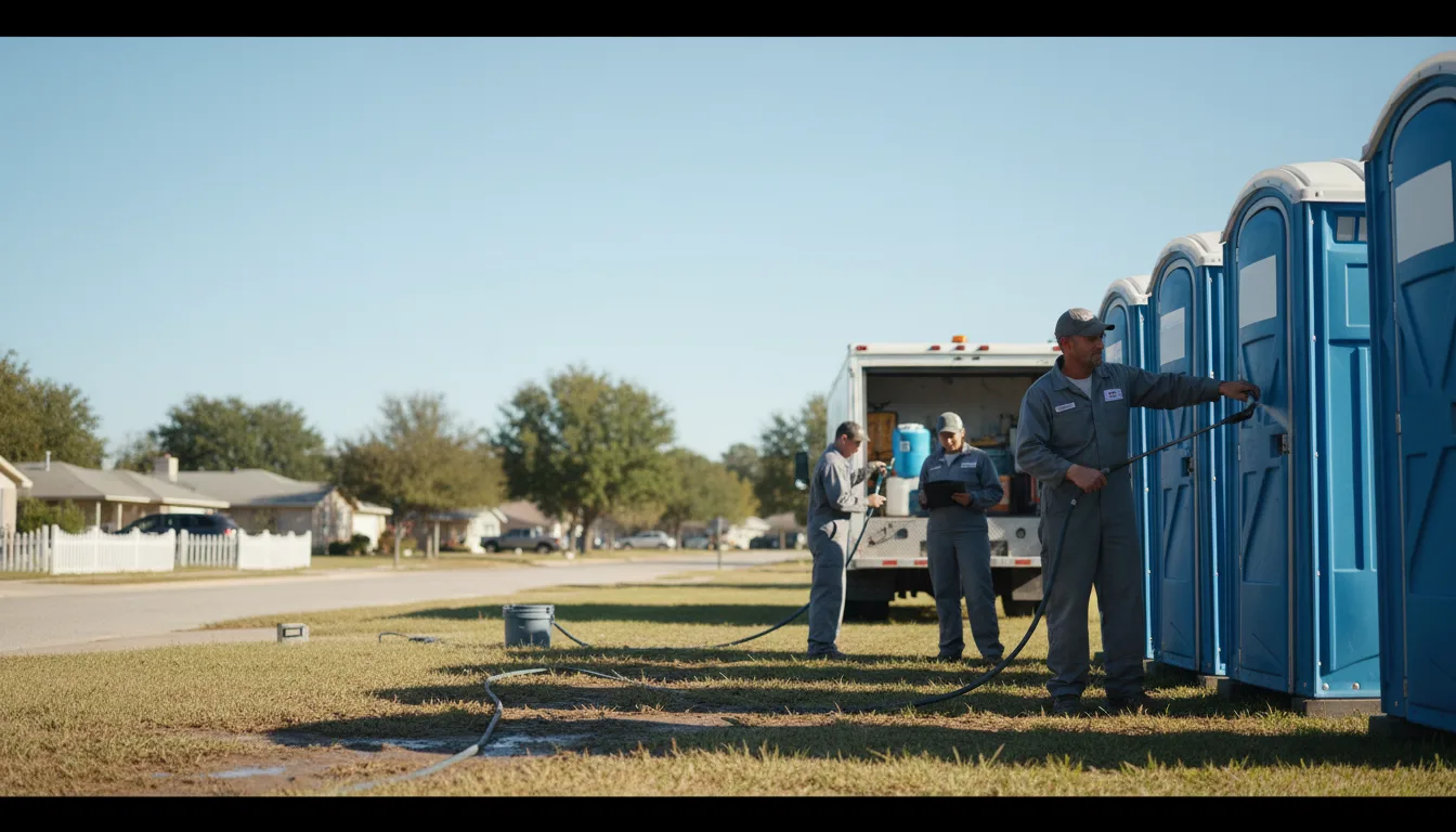 Long-Term Portable Toilet Rental in Ratcliff, AR near me